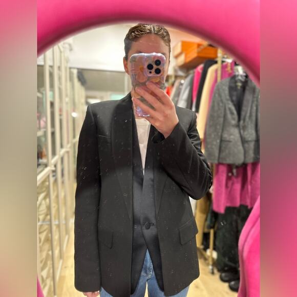 Alexander Wang black blazer with shawl collar size M - Picture 16 of 16